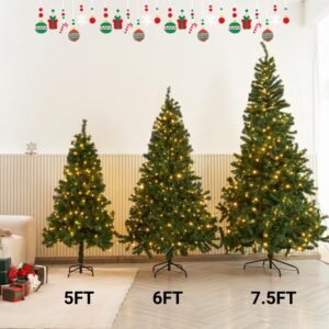 7FT Lighted Birch Tree 1000 LED Warm White Twinkle Lights for Indoor and Outdoor DEcor 8 Changing tree 3