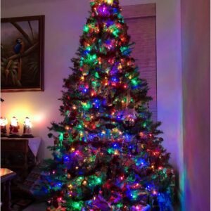 7FT Lighted Birch Tree 1000 LED Warm White Twinkle Lights for Indoor and Outdoor DEcor 2 Changing tree 788