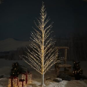 7FT Lighted Birch Tree – 1000 LED Warm White Twinkle Lights for Indoor & Outdoor Décor 7 STGSRE56456233