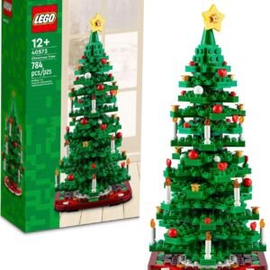 LEGO Christmas Tree 40573, Building Toy for Kids Ages 12+, Holiday Tabletop Decoration