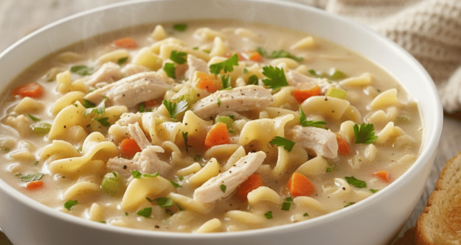Best Contest-Winning Soups: 20 Award-Winning Recipes 11 Creamy Chicken Noodle Soup