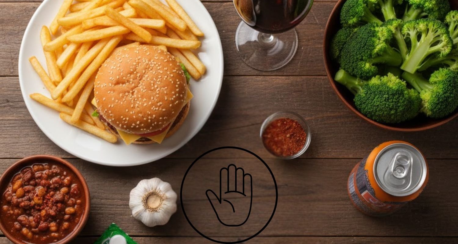 Foods to Avoid Before Sex