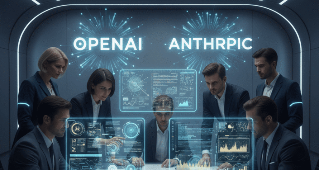 OpenAI and Anthropic AI investment comparison