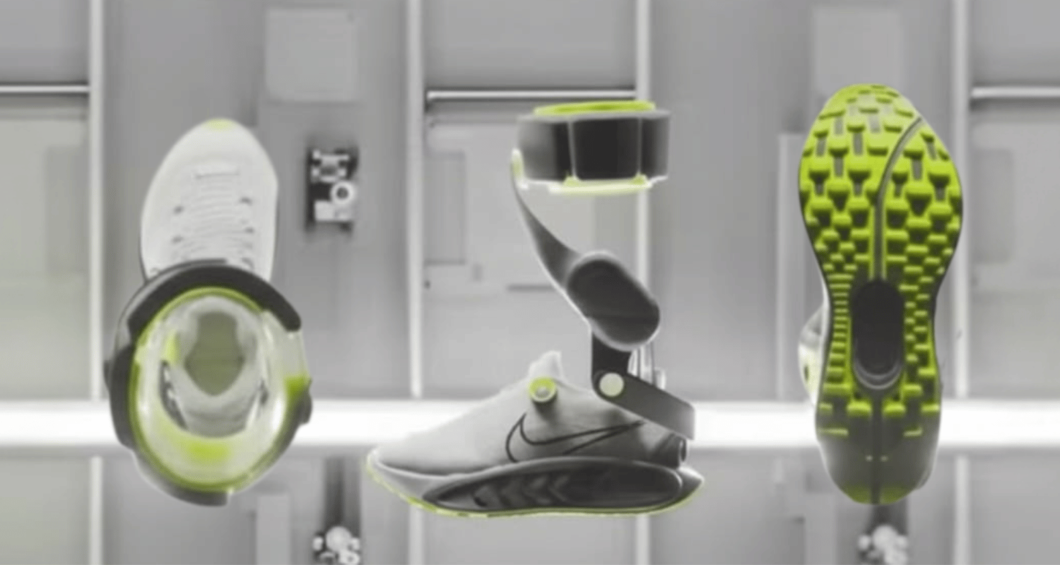 Step Into the Future: E-Bikes and Bionic Shoes 1 Bionic self-lacing shoes inspired by futuristic wearable technology