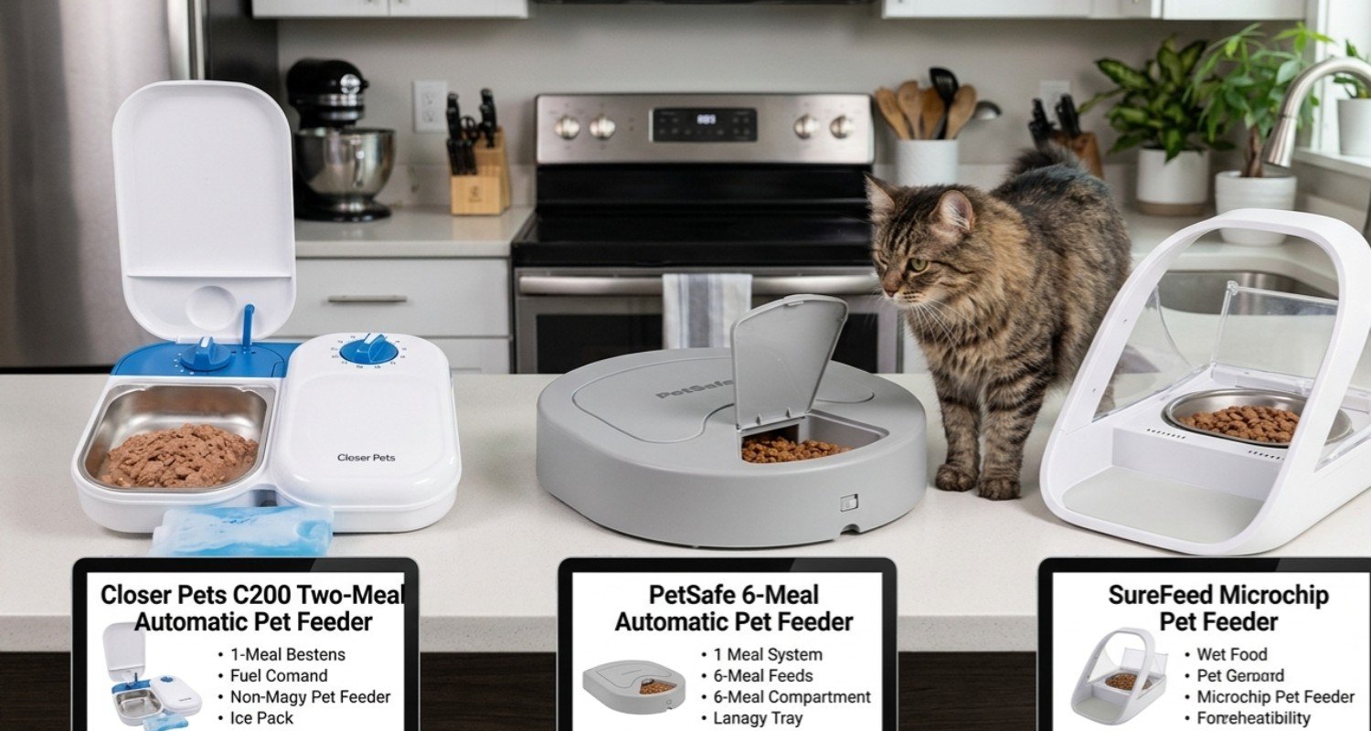 PETLIBRO Automatic Wet Cat Feeder: Keep Meals Fresh Up to 3 Days. center image