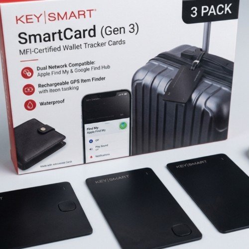 KeySmart SmartCard and Wallet Tracker Card.