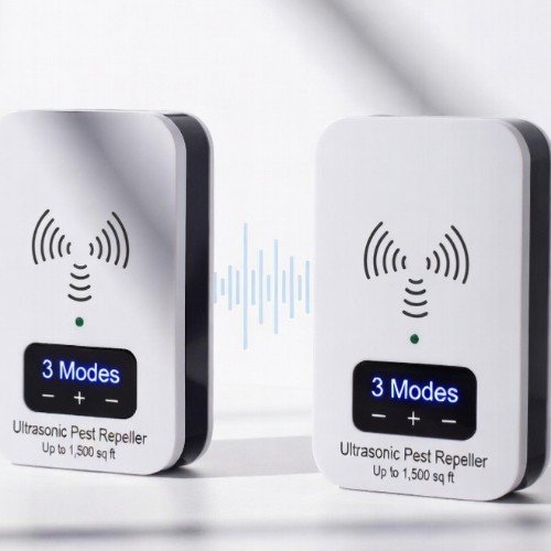 Best Ultrasonic Pest Repeller for Indoor Use2 Pack 1500 Sq Ft Coverage3 Modes Mouse & Rodent Repellent. 1 Ultrasonic Pest Repeller.