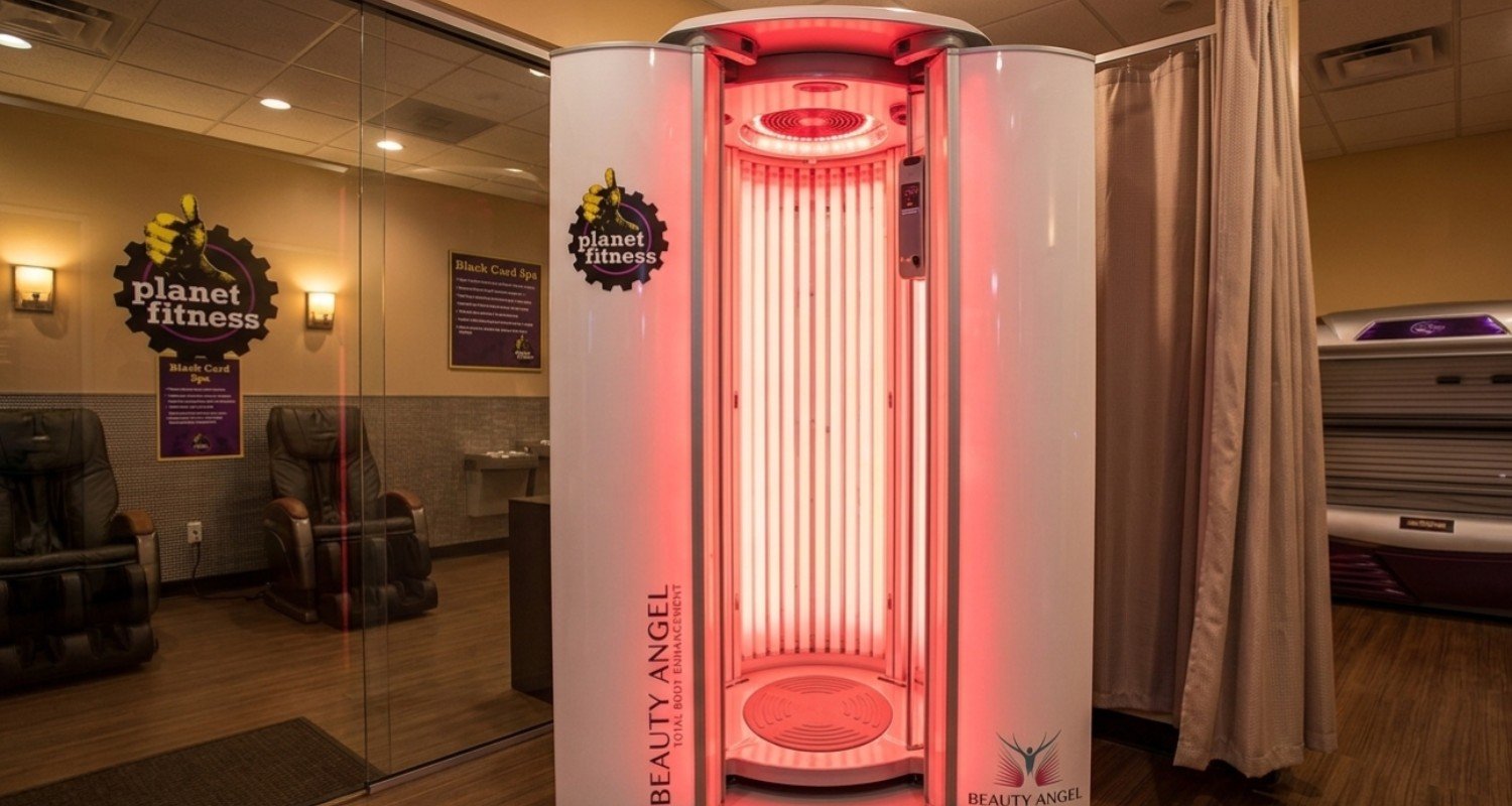 Planet Fitness Red Light Therapy Machine.Does the Total Body Enhancement Really Work.2026 Guide. center image