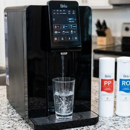 Brio Q20 Touchscreen Countertop Water Dispenser.